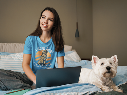 I Work Hard So My Dog Can Have a Better Life Unisex Tee