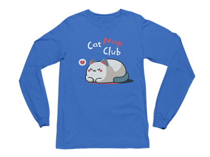 Cat Nap Club Long Sleeve Tee
