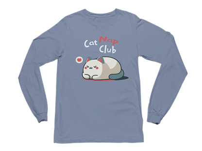 Cat Nap Club Long Sleeve Tee