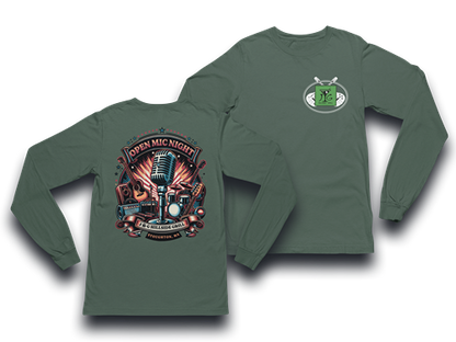 Open Mic Night Tee Long Sleeve Tee