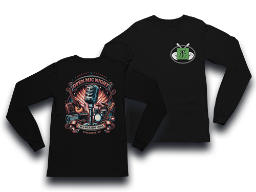 Open Mic Night Tee Long Sleeve Tee