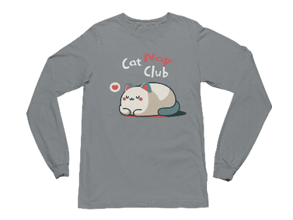 Cat Nap Club Long Sleeve Tee