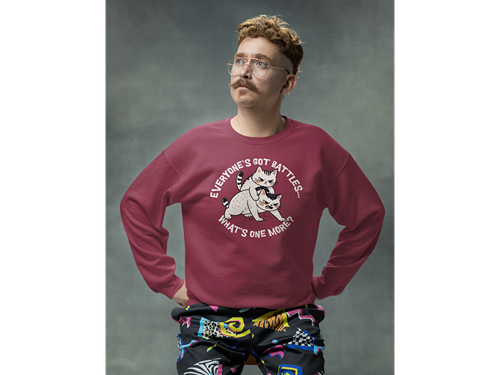 Cat Fight Sweatshirt