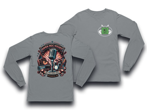 Open Mic Night Tee Long Sleeve Tee