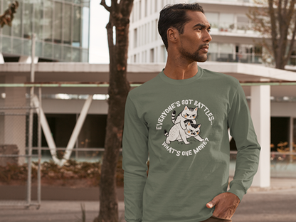 Cat Fight Long Sleeve Tee