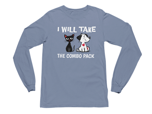 I Will Take the Combo Pack Long Sleeve Tee