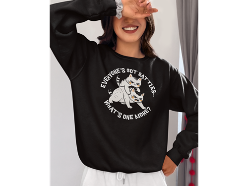 Cat Fight Sweatshirt