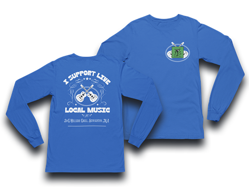 I Support Local Live Music Long Sleeve Tee