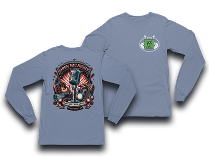 Open Mic Night Tee Long Sleeve Tee