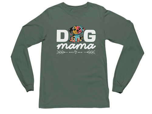 Dog Mama – Long Sleeve Tee