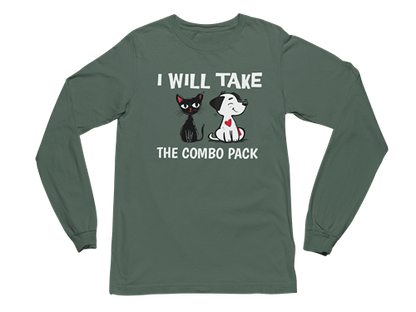 I Will Take the Combo Pack Long Sleeve Tee