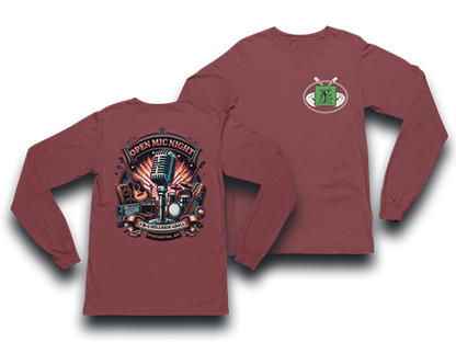 Open Mic Night Tee Long Sleeve Tee