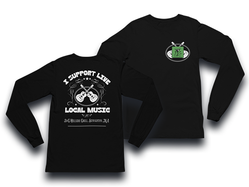 I Support Local Live Music Long Sleeve Tee