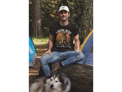 I Work Hard So My Dog Can Have a Better Life Unisex Tee