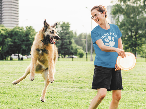 Dog Hair Don't Care Unisex Tee