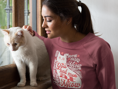 You Had Me at Meow Sweatshirt