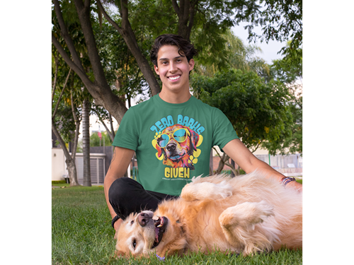 Zero Barks Given Unisex Tee