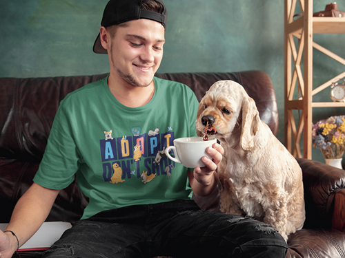 Adopt Don't Shop Unisex Tee