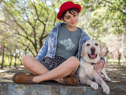 My Dog is My Best Friend Unisex Tee