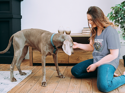 You Are Your Dog’s Whole World Women’s V-Neck
