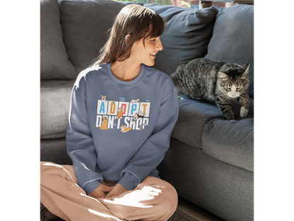 Adopt Don't Shop Sweatshirt