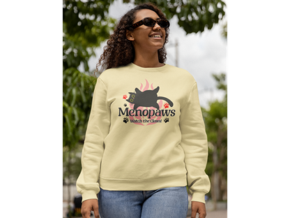 Menopaws – Watch the Claws! Sweatshirt