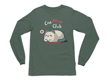 Cat Nap Club Long Sleeve Tee