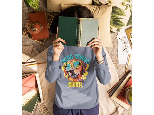 Zero Barks Given Sweatshirt