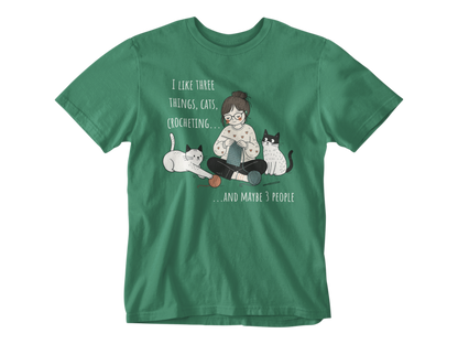 Cats and Crochet Unisex Tee