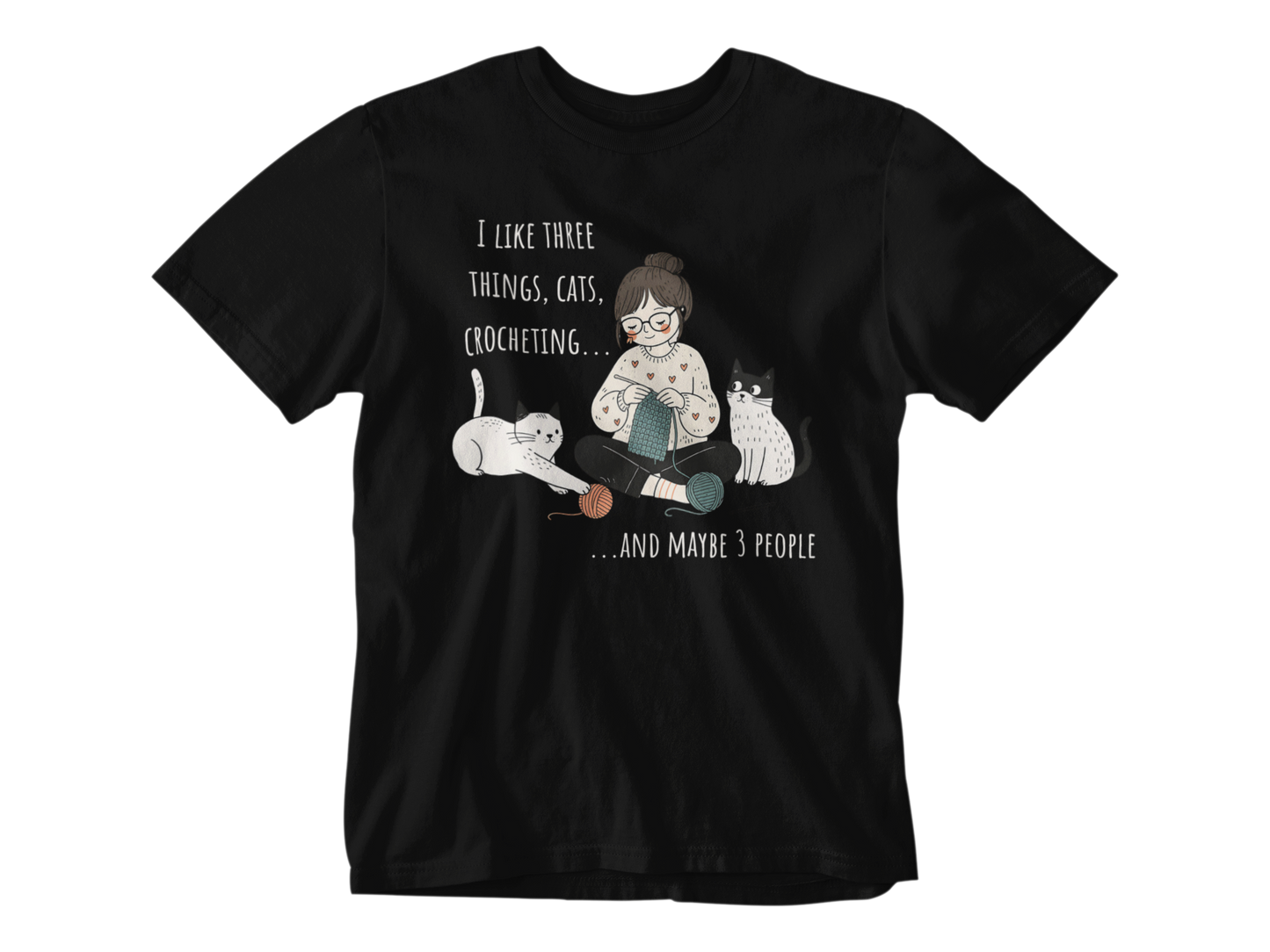 Cats and Crochet Unisex Tee