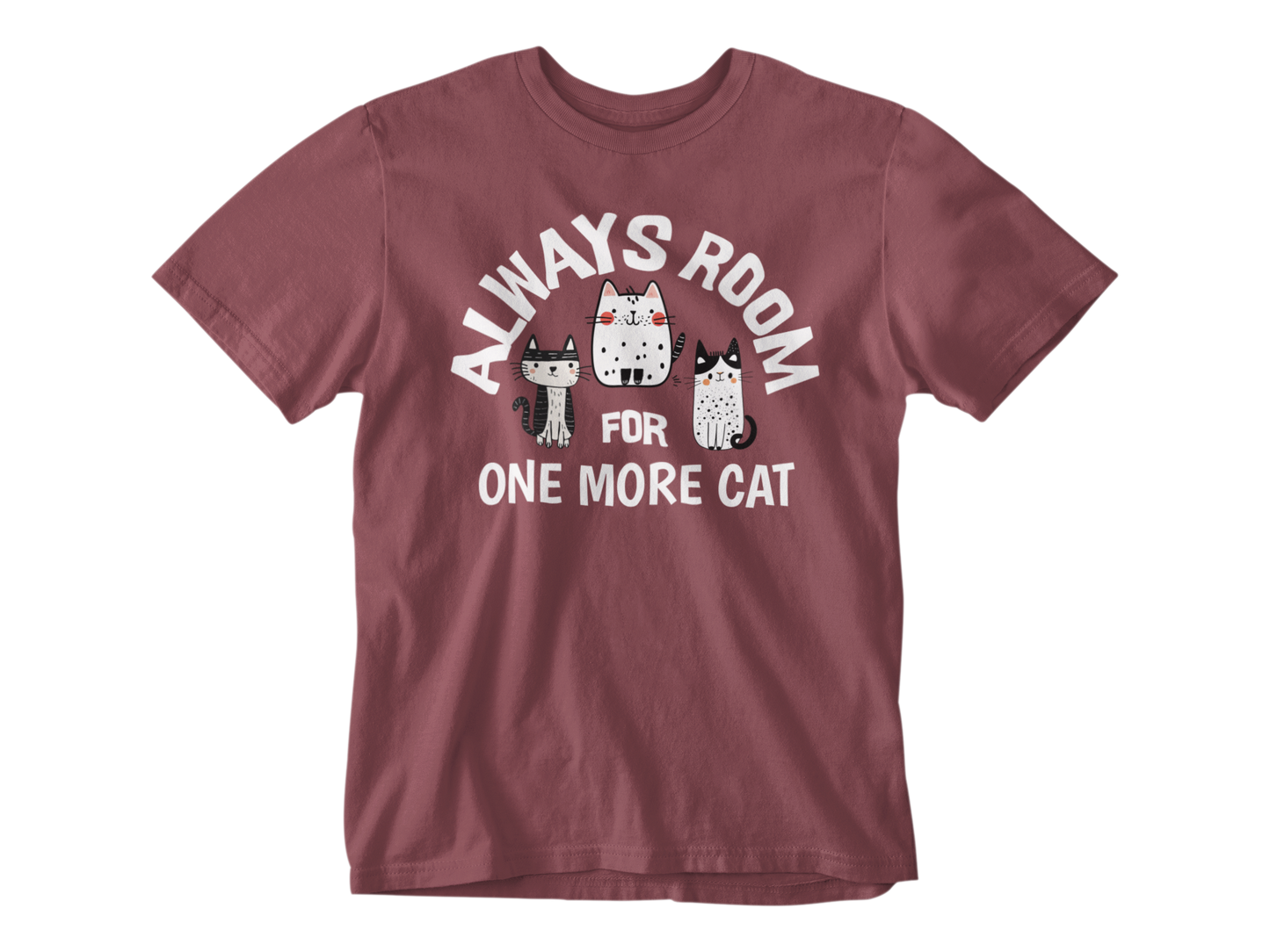 Always Room For One More Cat Unisex Tee