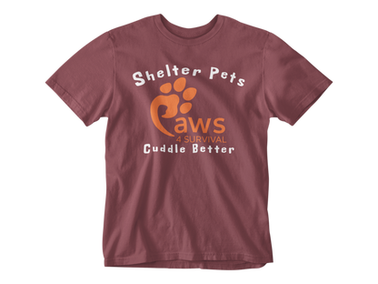 Paws 4 Survival - Shelter Pets Cuddle Better