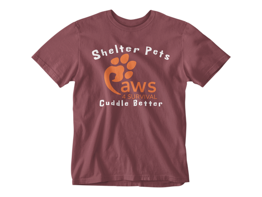 Paws 4 Survival - Shelter Pets Cuddle Better