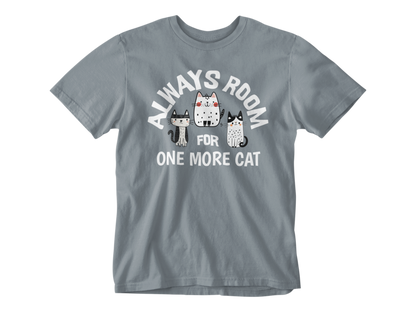 Always Room For One More Cat Unisex Tee