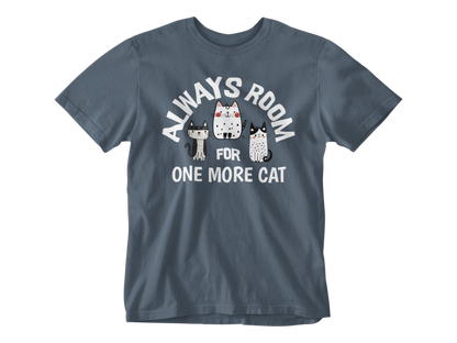 Always Room For One More Cat Unisex Tee