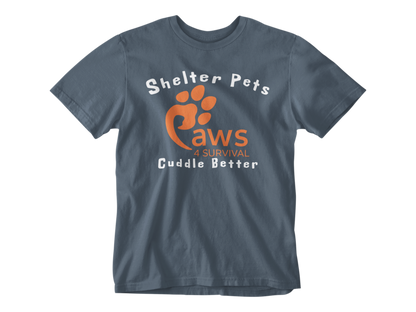 Paws 4 Survival - Shelter Pets Cuddle Better