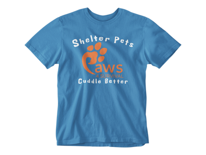Paws 4 Survival - Shelter Pets Cuddle Better