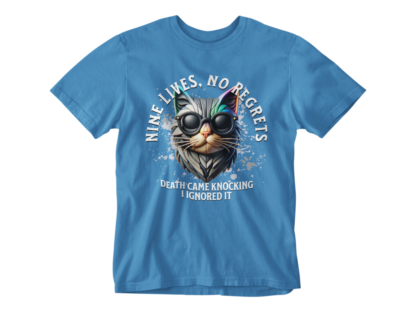 Nine Lives, No Regrets Unisex Tee