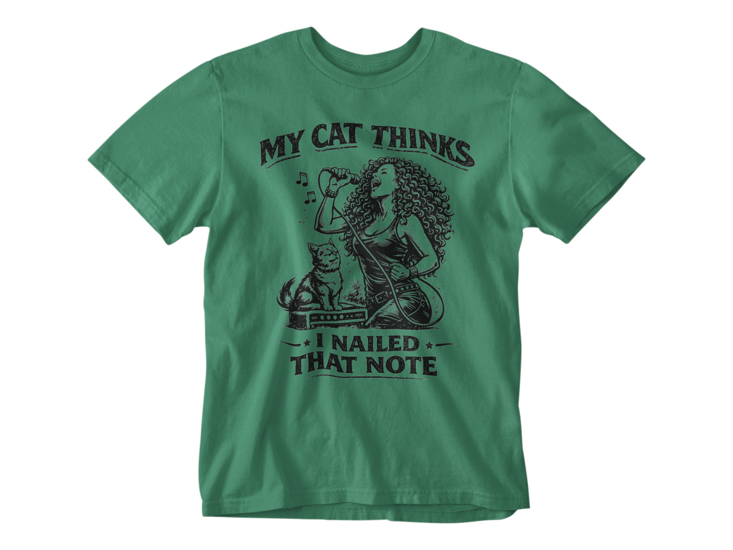 My Cat Thinks I Nailed That Note – Unisex Tee