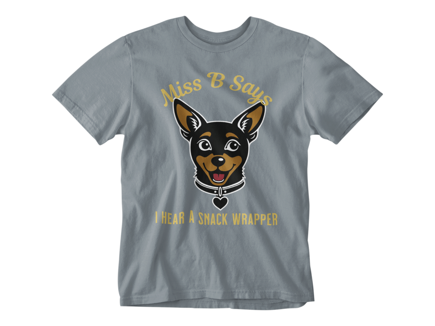 Miss B Says: I Hear a Snack Wrapper – Unisex Tee