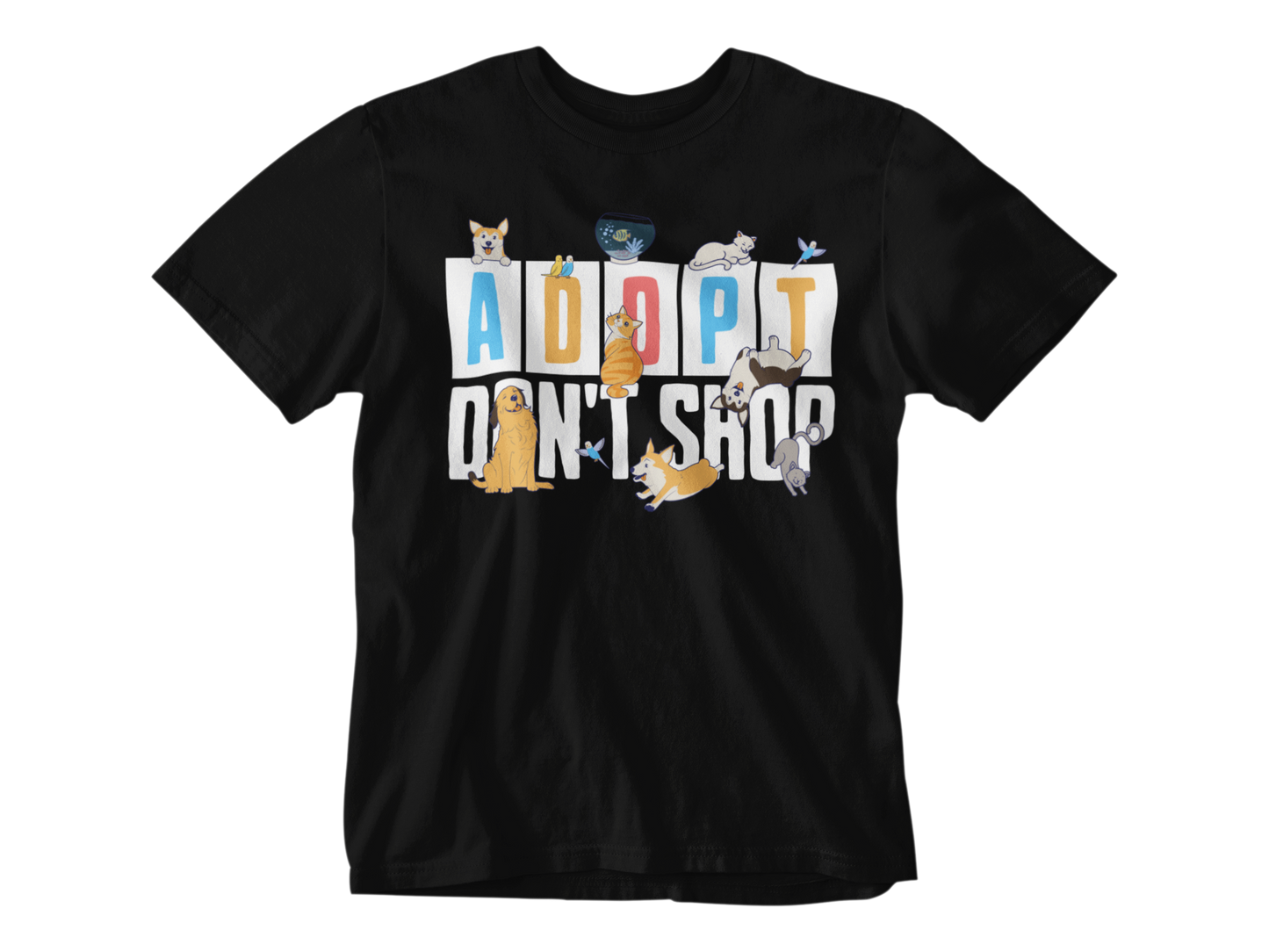 Adopt Don't Shop Unisex Tee