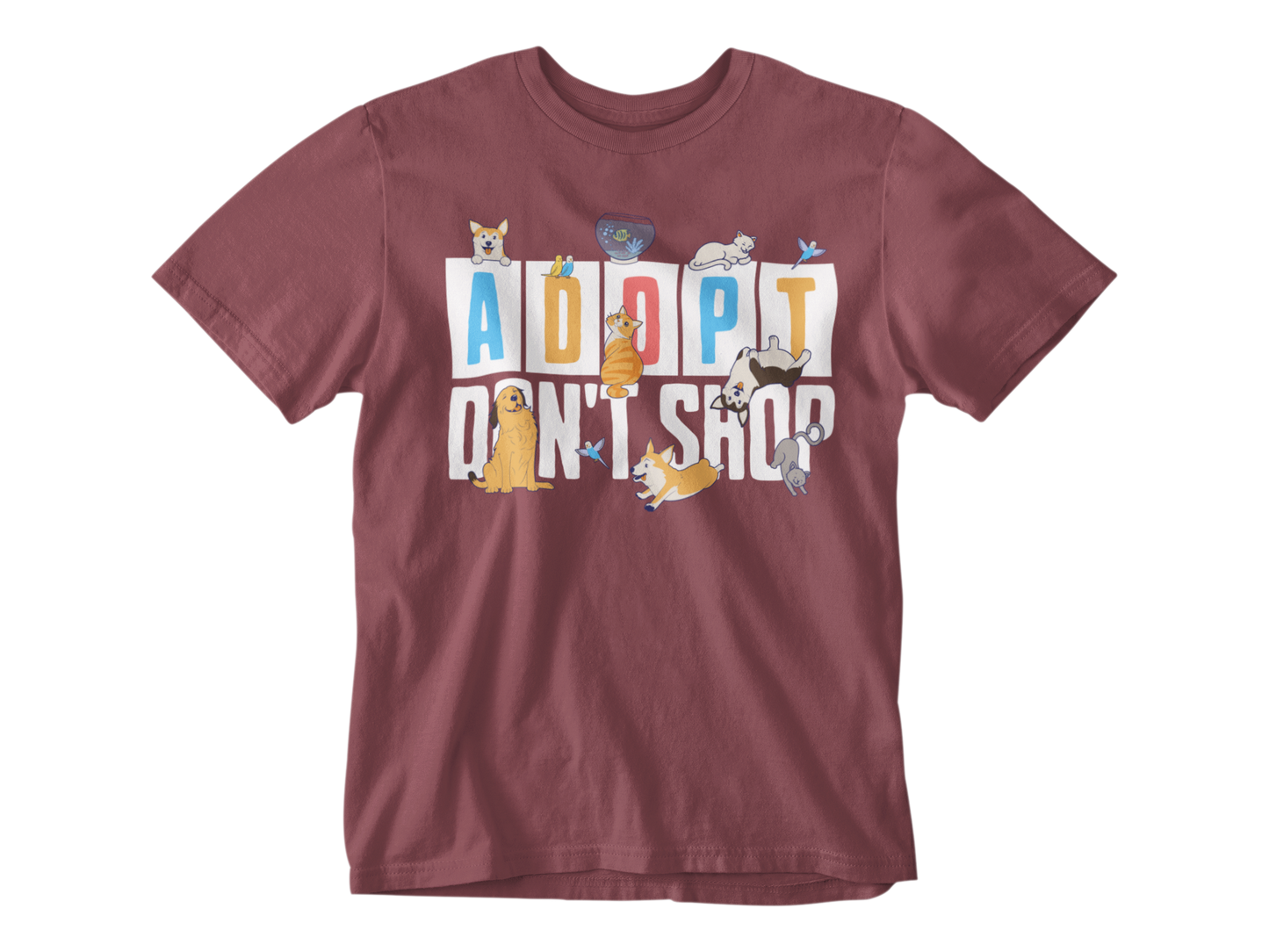 Adopt Don't Shop Unisex Tee