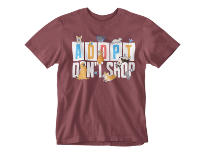 Adopt Don't Shop Unisex Tee