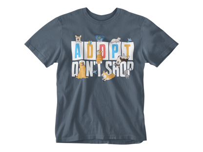 Adopt Don't Shop Unisex Tee