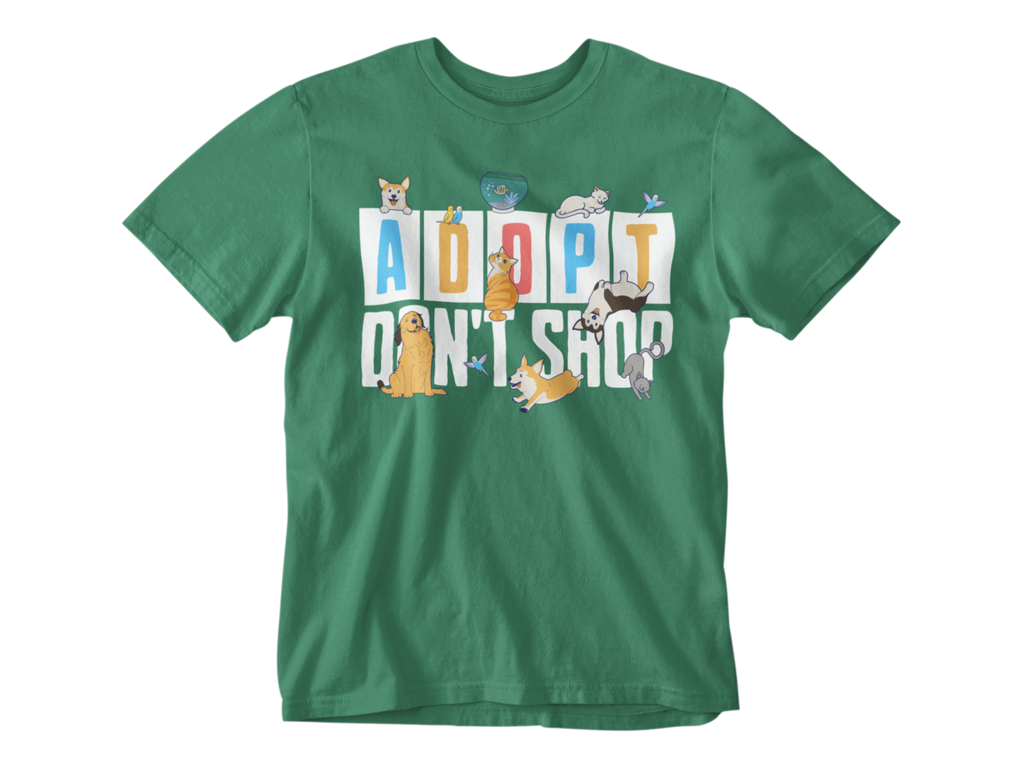 Adopt Don't Shop Unisex Tee