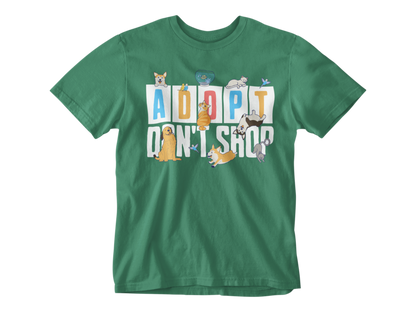 Adopt Don't Shop Unisex Tee