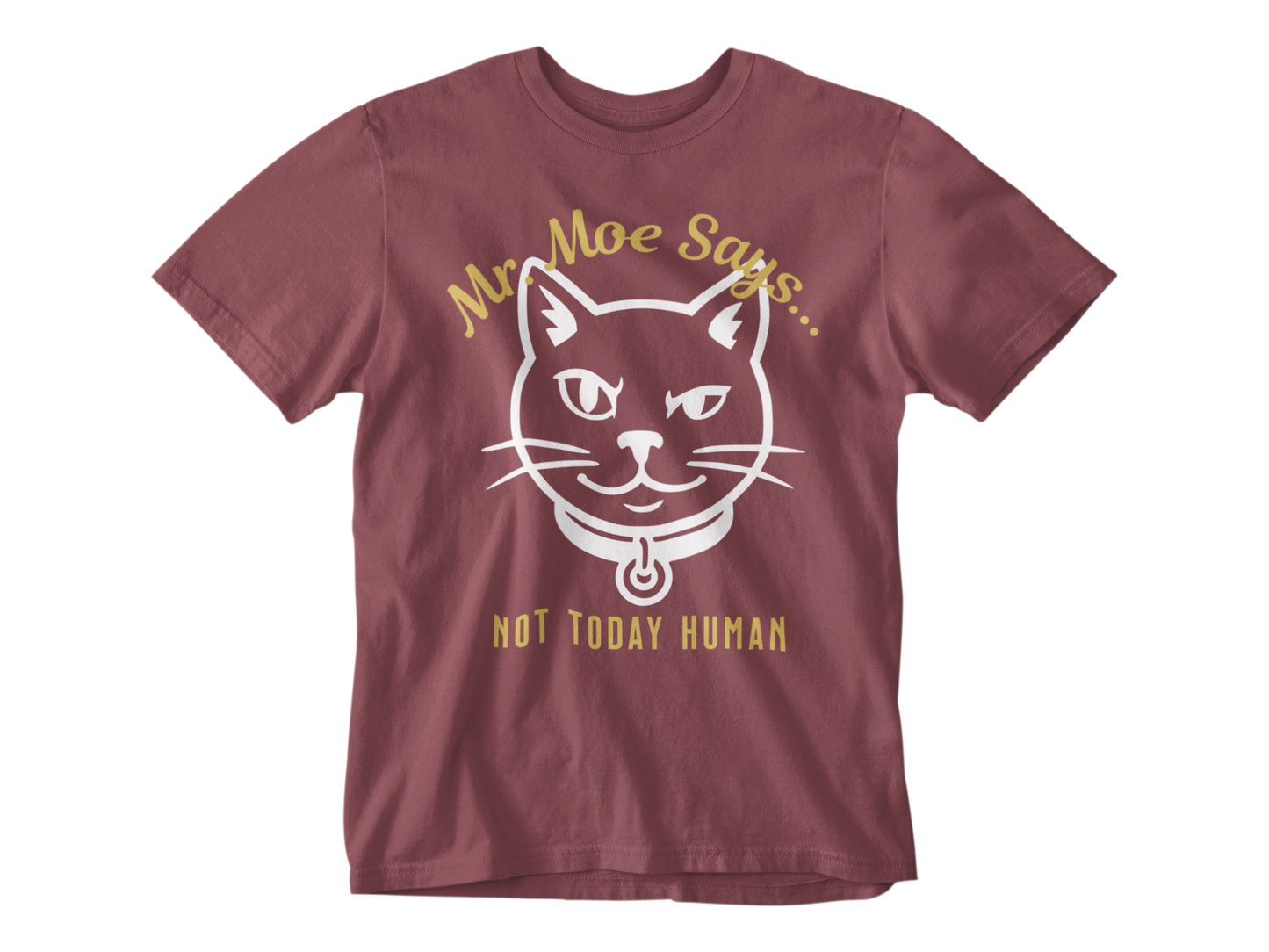 Mr. Moe Says - Not Today Human Unisex Tee