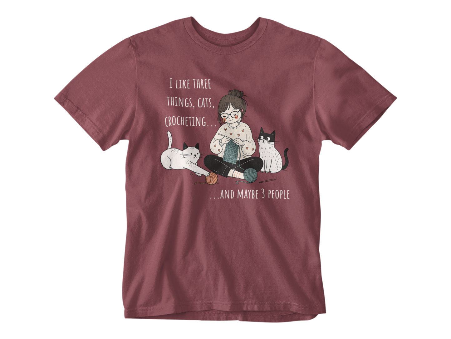 Cats and Crochet Unisex Tee