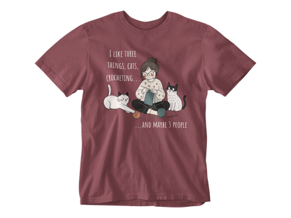 Cats and Crochet Unisex Tee