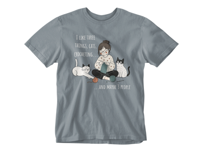 Cats and Crochet Unisex Tee